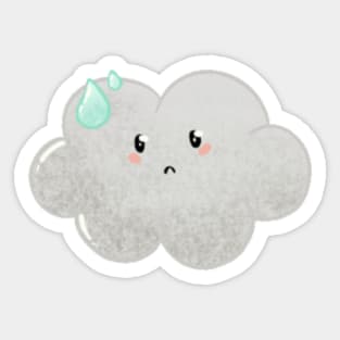 Cute cloud design 2 Sticker